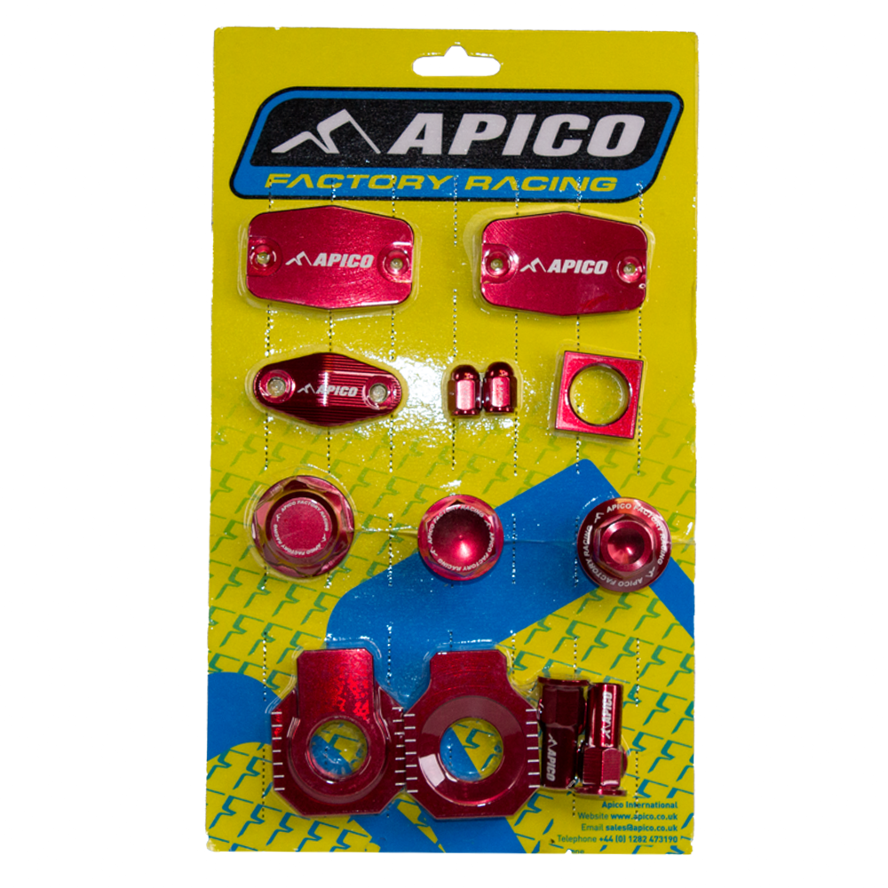 FACTORY BLING PACK GAS/HQV EC/EC-F250-350 21-23, TE/FE125-501 22-23 (BRAKTEC) (R) RED